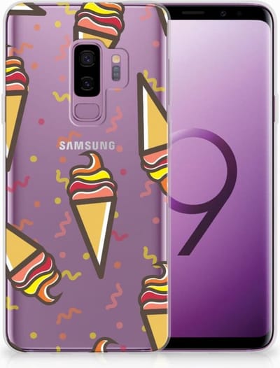Samsung Galaxy S9 Plus Siliconen Case Icecream