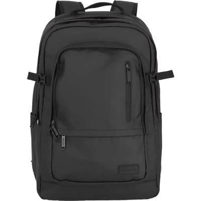 Travelite Basics Backpack Water Repellent 28 liter (waterafstotende laptoprugzak) 01 - Zwart