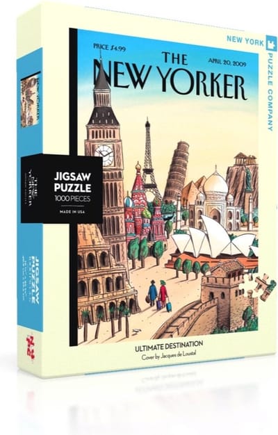 New York Puzzle Company - New Yorker Ultimate Destination - 1000 stukjes puzzel
