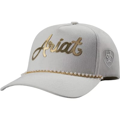 Dames baseballpet met parelkoordrand Ariat Script