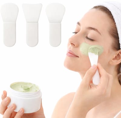 Gezichtsmasker Applicator Kwasten – 3 Stuks – Siliconen Maskerborstel – Voor Gezichtsmasker, Klei, Serum & Crème