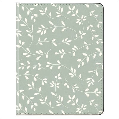 imoshion Paspoorthoes - Kunstleren cover voor je paspoort - Smoke Green Flowers