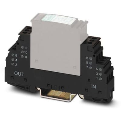 Phoenix Contact 2856265 PT PE/S+1X2-BE Overspanningsveilige sokkel Set van 10 stuks Overspanningsbeveiliging voor: Verdeelkast 10 stuk(s)