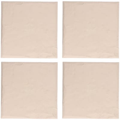 Stapstenen Tuinpad - Buitenpad Tegels - Tuin Decoratie - Inclusief Grondpennen - 4 Stuks - Beige