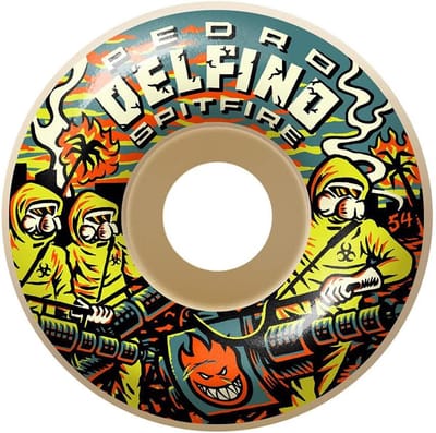 Skateboard Wielen Classics 99a 54mm - Pedro Delfino Pro Model voor Snelheid en Controle
