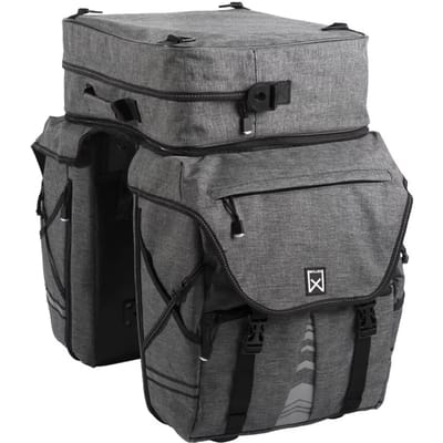 Dubbele bagagedrager tas Willex XL 1200