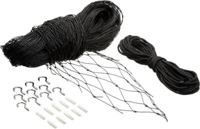 Flamingo Kattenaccessoire Beschermnet - 2x4m - zwart