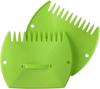 Nature Bladgrijper - 2x - 37 cm - handhark - Tuinieren benodigdheden - Harken - Blaadjes met de hand harken