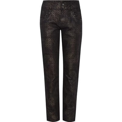 Leggings voor dames Pulz Jeans Stacia Curved Printed Skinny