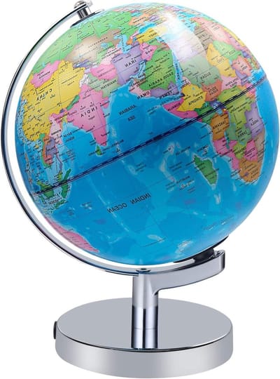 Verlichte Wereldbol Earth-Constellations-LED Nachtzicht 8-inch Educatieve Globe Cadeau-thuiskantoordecoratie