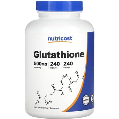 Glutathion, 500 mg, 240 Capsules