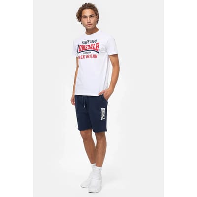 Lonsdale London Fringford Heren Shorts - marineblauw - L