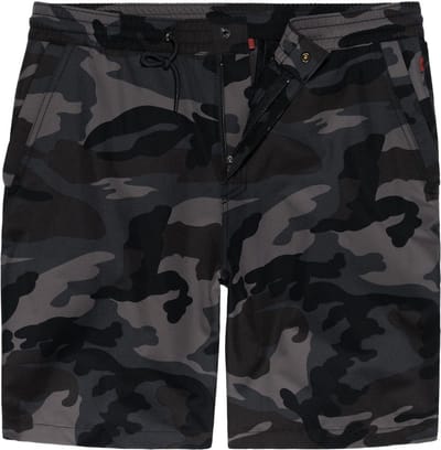 Vintage Industries korte vrijetijdsit-broek Eton -short Dark Camo