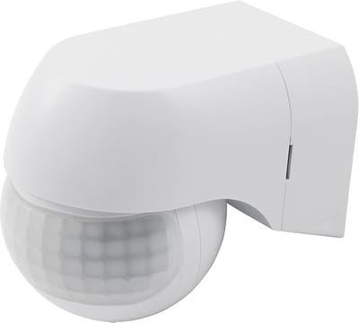 Bewegingsmelder Buiten en Binnen - Infrarood Sensor met 180° Hoek en 12m Bereik