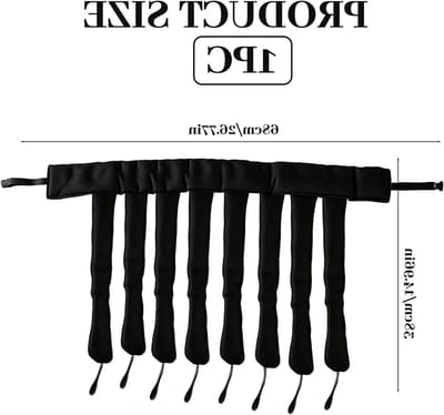 Krulspelden zonder hitte voor lang en medium haar, nachthoofdband voor natuurlijke krullen en schadevrije styling voor vrouwen en meisjes