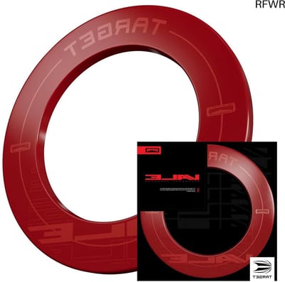 RFWR® Dartbord Surround Ring voor Steel Tip Dartborden - Eenvoudige Installatie en Muurbescherming