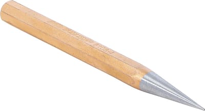 Drijver Pen - Punt Drijver - Metaal Bewerken - Gehard Staal - 120 mm x 1 mm - Zwart