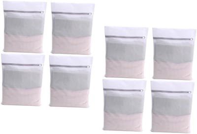 Waszakken Set - Fijne Muiszakken - Delicate Kleding Wassen - Met Rits - 40x29cm 4 Stuks - Grijs