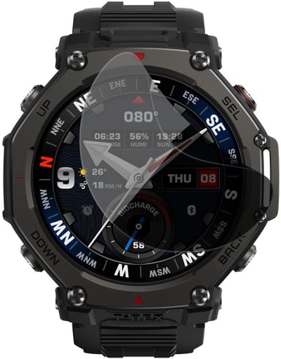 Privacy Screenprotector geschikt voor Amazfit T-rex 3 Pro 48mm - 1x FlexGuard Screen Protector
