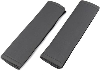 AMiO Gordelbeschermhoes voor Schouder Donker Grijs / Carbon (2 stuks) [gordelhoes - gordelband]