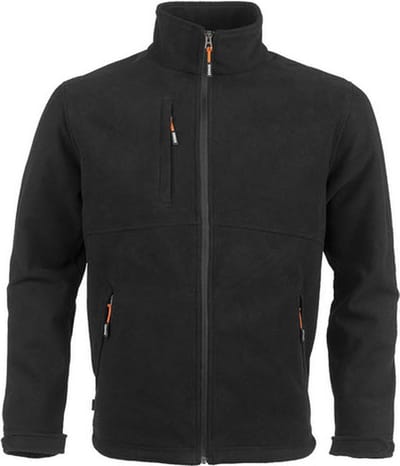 Herock Marcus Fleecejack additionals (1901) - Zwart - XXXL