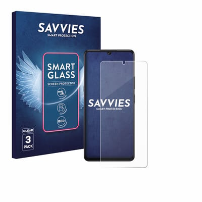 3 Stuks Savvies Screenprotector - geschikt voor Cubot X100 - beschermfolie glas transparant