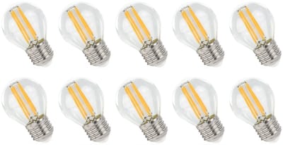 Spectrum LED Lamp E27 4W 230V - 500 Lumen - 2700K Warm wit - Gezellig licht - Energiezuinig - 10 stuks