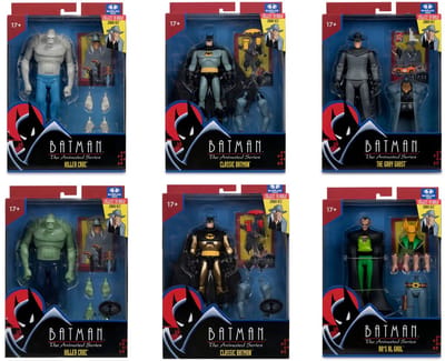 Batman: The Animated Series Jonah Hex Build a Figure Set 6 stuks van 18cm