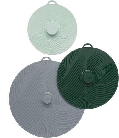 Siliconen Deksel Set - 3 Delige Set voor Diverse Vaten