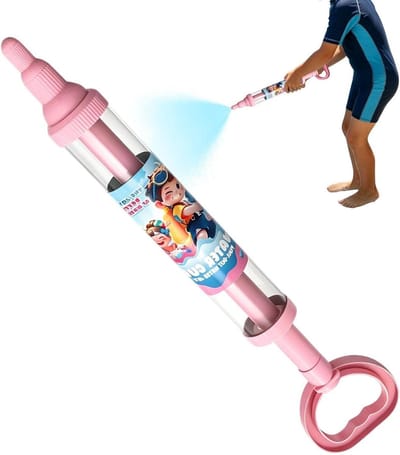 Water Spuit - Waterspeelgoed - Buiten Spelen - Uittrekbaar Ontwerp - 41 cm Pakket - Roze