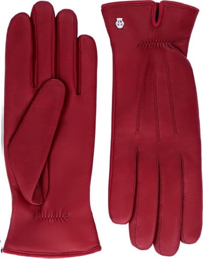 Roeckl Antwerpen Leren Dames Handschoenen Maat 7 - Rood