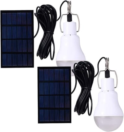 Alle Beste Zonne-energie Lamp Draagbare Led Lamp Lichten Zonne-energie Panel Led Verlichting voor Kamp Tent Nacht 130LM Pack van 2