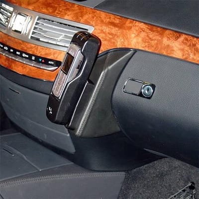 Houder - Mercedes Benz S-Klasse (W221) 10/2005-12/2013 Kleur: Zwart