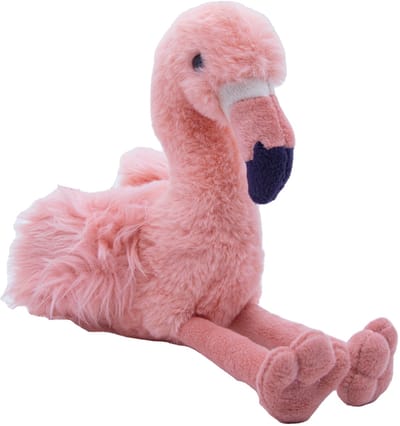 Cute since 1999 - Knuffel flamingo - Roze flamingo speelgoed- Baby knuffel - 18cm