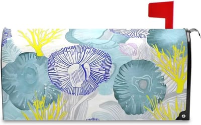 Brievenbusdecoratie - Brievenbushoes - Huis Versieren - Weerbestendig Oxford Materiaal - 53x46 cm - Kleurrijk