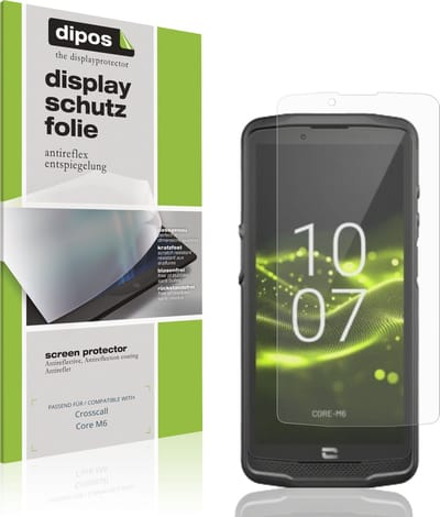dipos – 4x Matte Beschermfolie geschikt voor Crosscall Core M6 | Krasbestendige & antireflecterende Screenprotector Ultra-Thin