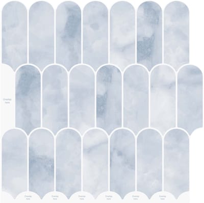 vidaXL - Veer - Tegel - 50 - st - Lichtblauw - 30 - x - 30 - cm - Polyurethaan - en - PET