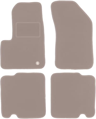 Beige velours vloermatten voor: Dodge Avenger sedan (2007-2015)