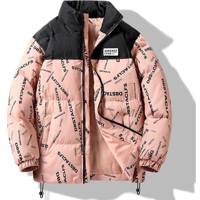 Winter Korte Katoen-gevulde Jas Brood Kleding Katoen-gevulde Kleding Losse Jas Katoen-gevulde Kleding Mannen XXXXL