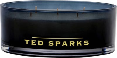 Ted Sparks - Geurkaars Balthazar - 50 Branduren - 6 Lonten - Luxe Verpakking - Wild Rose & Jasmin - Romantische Zoete Geur