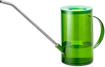 Gieter, 1 l gieter voor binnen, kamerplant gieter voor kamerplanten, lange uitloop waterkan, voor kamerplanten en tuinplanten (groen)