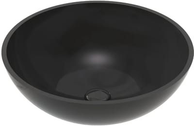 ALONI Per Solid Surface Opbouw Waskom – Mat Zwart