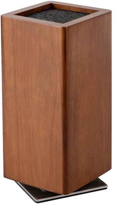 Magnetische Meshouder - Messenblok Zonder Messen - Universeel Messen Houtopslag 360° - Multifunctioneel Messenrek - Bruin