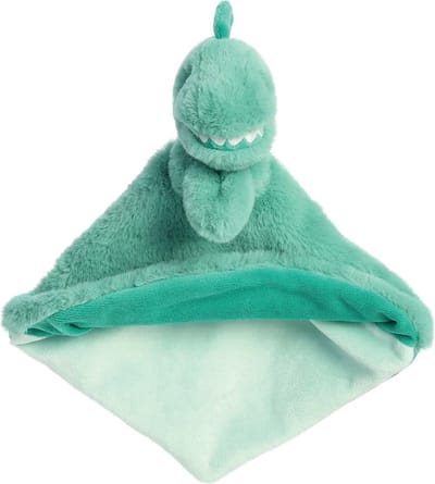 ebba Baby Ryker Rex Dragon Luvster | Aurora Plushies | Baby Knuffel | ebba Baby Collectie | Draak T-Rex Dinosaurus | Knuffeldoekje | Beste Vriendjes | Knuffels Speelgoed Kinderen
