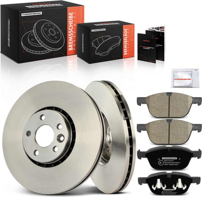 Frankberg 2x remschijven 4x remblokken vooras voor Volvo XC60 156