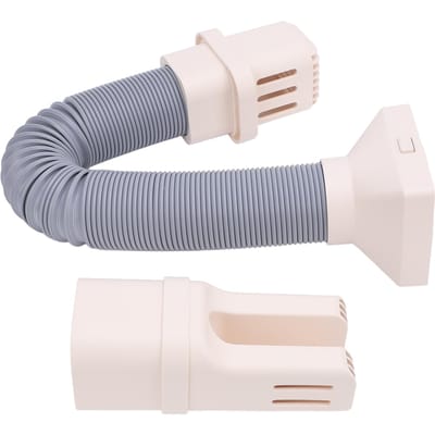 Verlengslang voor wasdroger ABS Draagbare wasdroger Vervangingsbuis voor Dekbedverwarming Schoenen gray