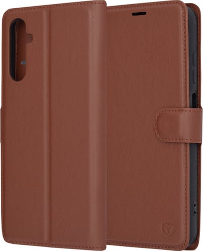 Hoesje geschikt voor Samsung Galaxy A05s - Techsuit Leather Folio Book Wallet Case - Bruin
