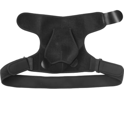 Verwarmende Schouderbrace 3 Versnellingen Pijnverlichting Schouder Compressie Wrap Brace black