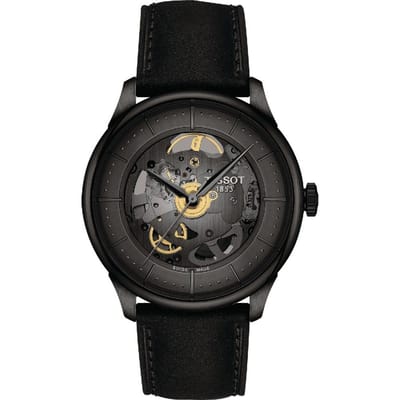 Tissot T-Classic T1398363644100 Chemin Des Tourelles Squelette Horloge