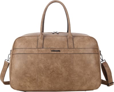 Wimona AMSTERDAM Reistas / Weekendtas - 29 x 51 x 30 cm - Weekendtas / Sporttas - Ruime en lichte reistas 44 liter inhoud - TAUPE